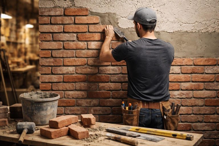 Monter un Mur en Briquette : Comment Faire en 5 Étapes